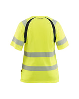 Blaklader T-Shirt Hi-Vis Women 3503 #colour_hi-vis-yellow-black