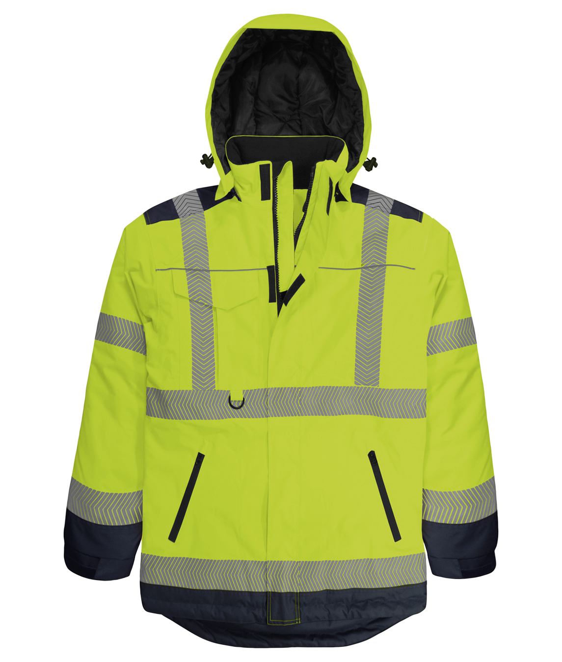 Orbit International Dreadnought: Hi-Vis Two-Tone Winter Parka