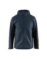 Blaklader Softshell Jacket with Hood 4753 #colour_dark-navy-black