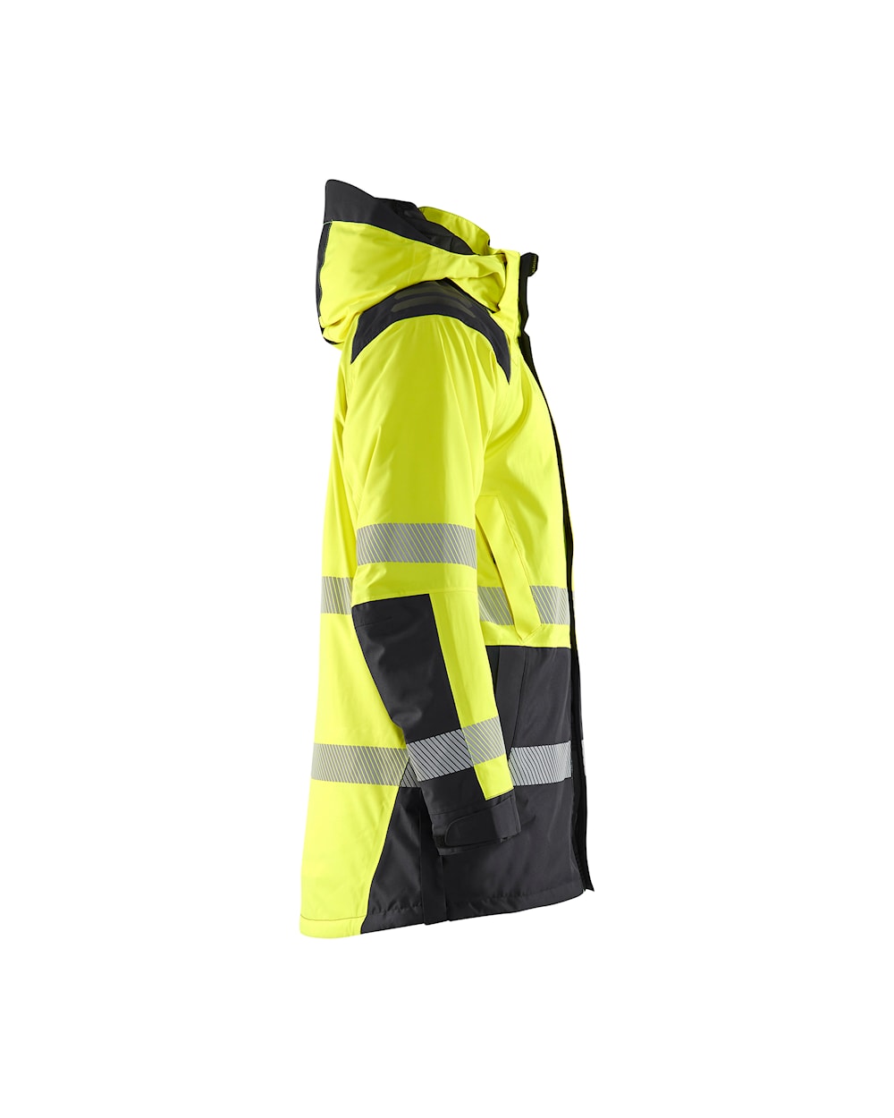 Blaklader Winter Parka Hi-Vis 4457 #colour_hi-vis-yellow-black