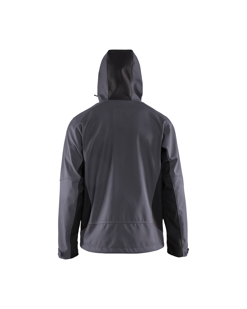 Blaklader Softshell Jacket with Hood 4753 #colour_mid-grey-black