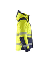 Blaklader Winter Jacket Hi-Vis 4455 #colour_hi-vis-yellow-navy-blue