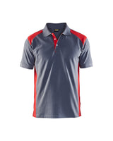 Blaklader Polo Shirt 3324 #colour_grey-red