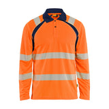 Blaklader UV-Protected Long-Sleeved Polo Shirt Hi-Vis