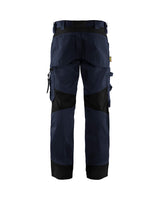 Blaklader Trousers without Nail Pockets 1556 #colour_dark-navy-black