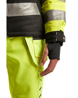 Blaklader Women's Hi-Vis Winter Jacket 4872 #colour_hi-vis-yellow-black