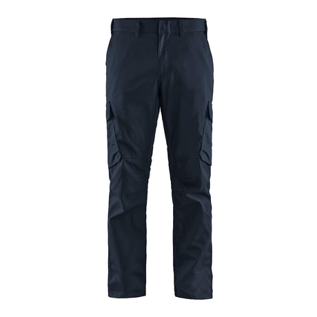 Blaklader Industry Trousers Stretch 1444 - Dark navy/Black #colour_dark-navy-black