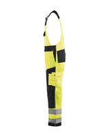 Blaklader Hi-Vis Bib Trousers 2660 - Hi-Vis Yellow/Black