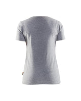 Blaklader Women's T-Shirt 3D 3431 #colour_grey-melange