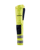 Blaklader Hi-Vis Trousers with Stretch 1585 - Hi-Vis Yellow/Black