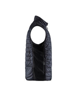 Blaklader Vest Warm-Lined 3863 #colour_black-dark-grey