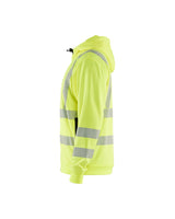 Blaklader Hi-Vis Hoodie Full-Zip 3565 #colour_hi-vis-yellow