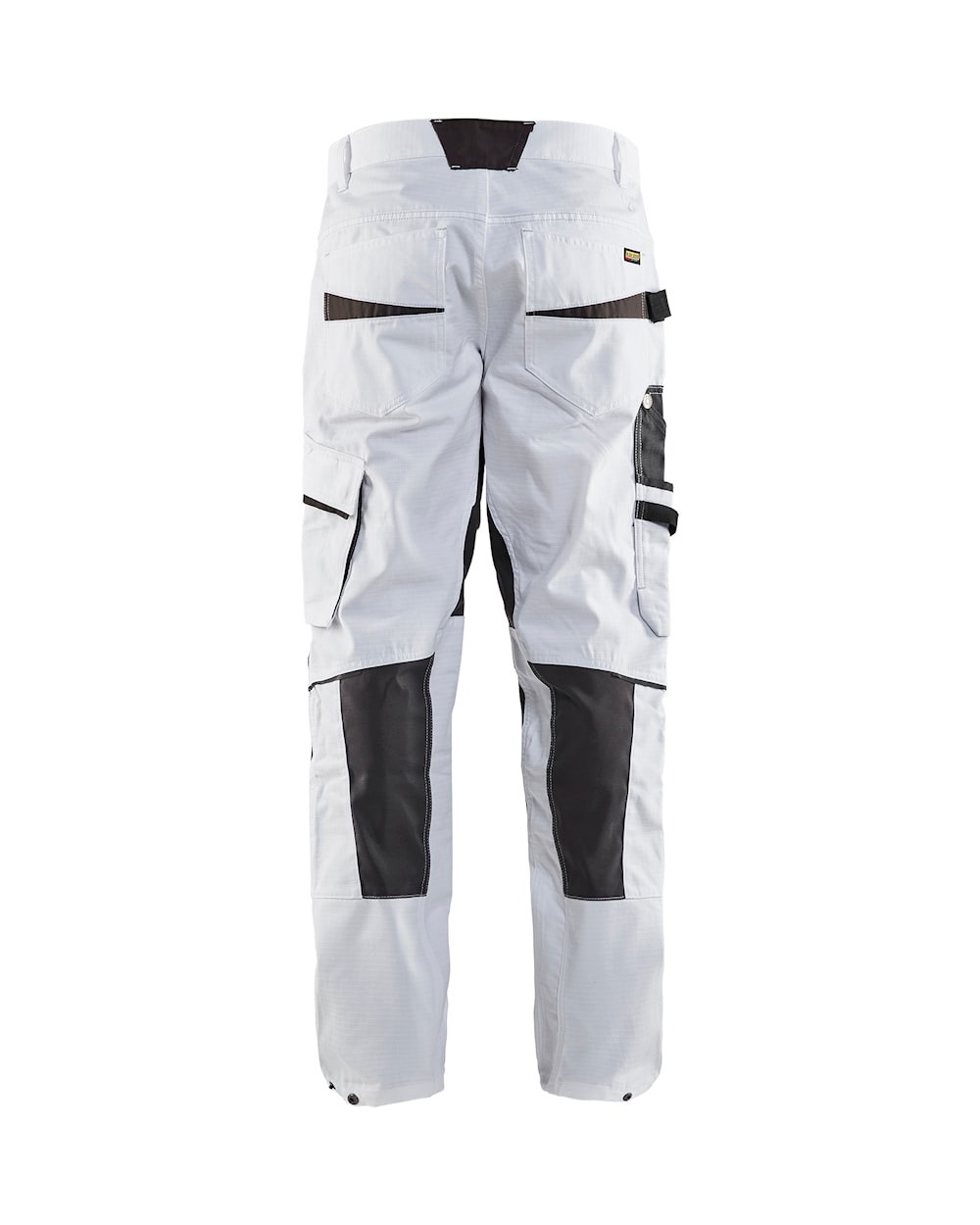 Blaklader Painters Trousers with Stretch 1095 #colour_white-dark-grey