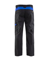 Blaklader Industry Trousers 14041800 #colour_black-cornflower-blue