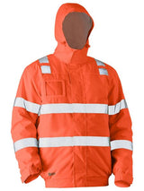 Bisley Taped Hi-Vis Wet Weather Bomber Jacket