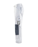 Blaklader Paint Trousers 1091 #colour_white