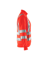 Blaklader Women's Hi-Vis Sweatshirt 3308 #colour_red-hi-vis