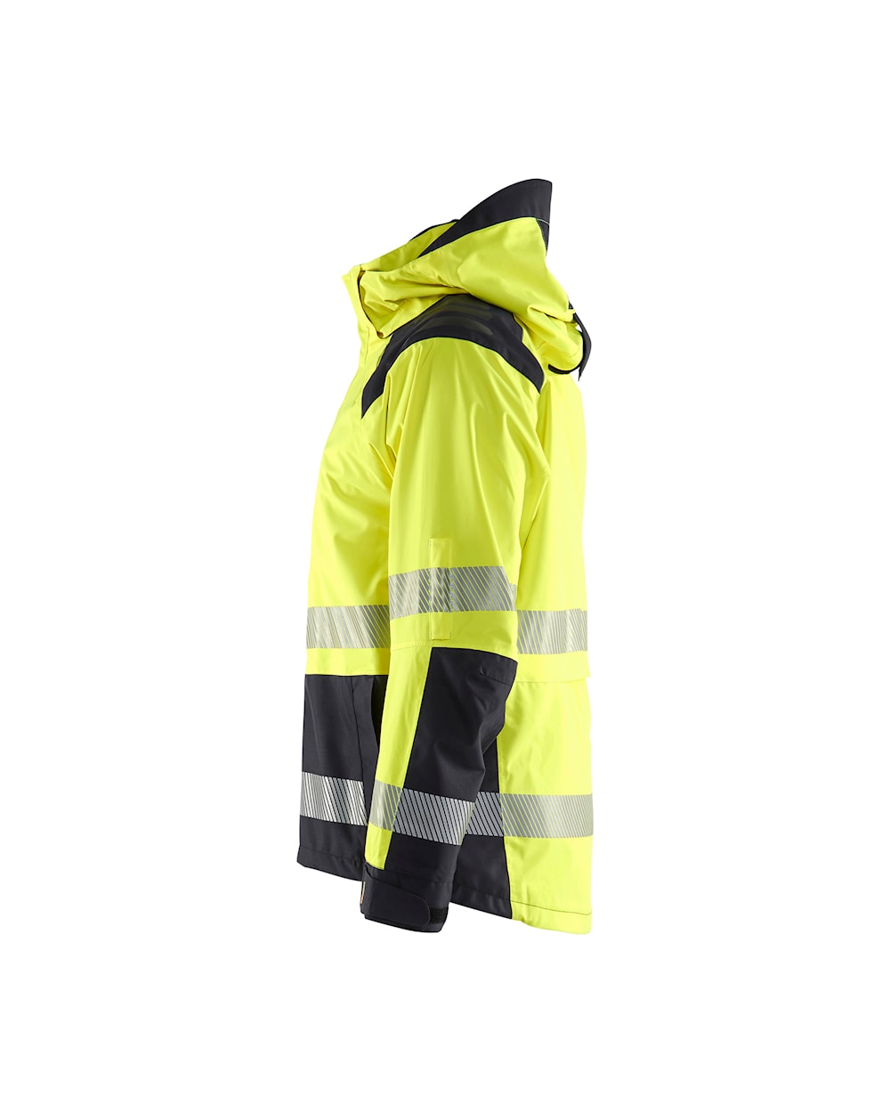 Blaklader Shell Jacket Hi-Vis 4435 #colour_hi-vis-yellow-black