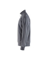 Blaklader Sweatshirt with Half Zip 3369 #colour_grey