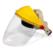 JSP Shape Faceshield - Polycarbonate Visor - Ratchet Headband
