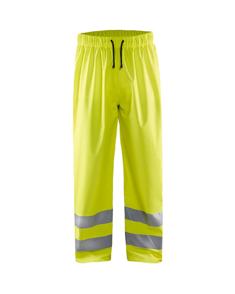 Blaklader Rain Trousers Hi-Vis Level 1 1384 #colour_hi-vis-yellow