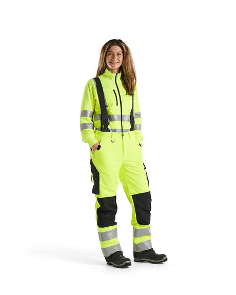 Blaklader Women's Hi-Vis Winter Trousers 7885 #colour_hi-vis-yellow-black