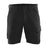 Blaklader Service Shorts 4-Way Stretch 1423 #colour_black-dark-grey