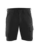 Blaklader Service Shorts 4-Way Stretch 1423 #colour_black-dark-grey