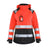 Blaklader Women's Hi-Vis Shell Jacket 4904 #colour_red-hi-vis-black