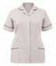 Orbit International Classic Tunic: Ladies - White / Navy