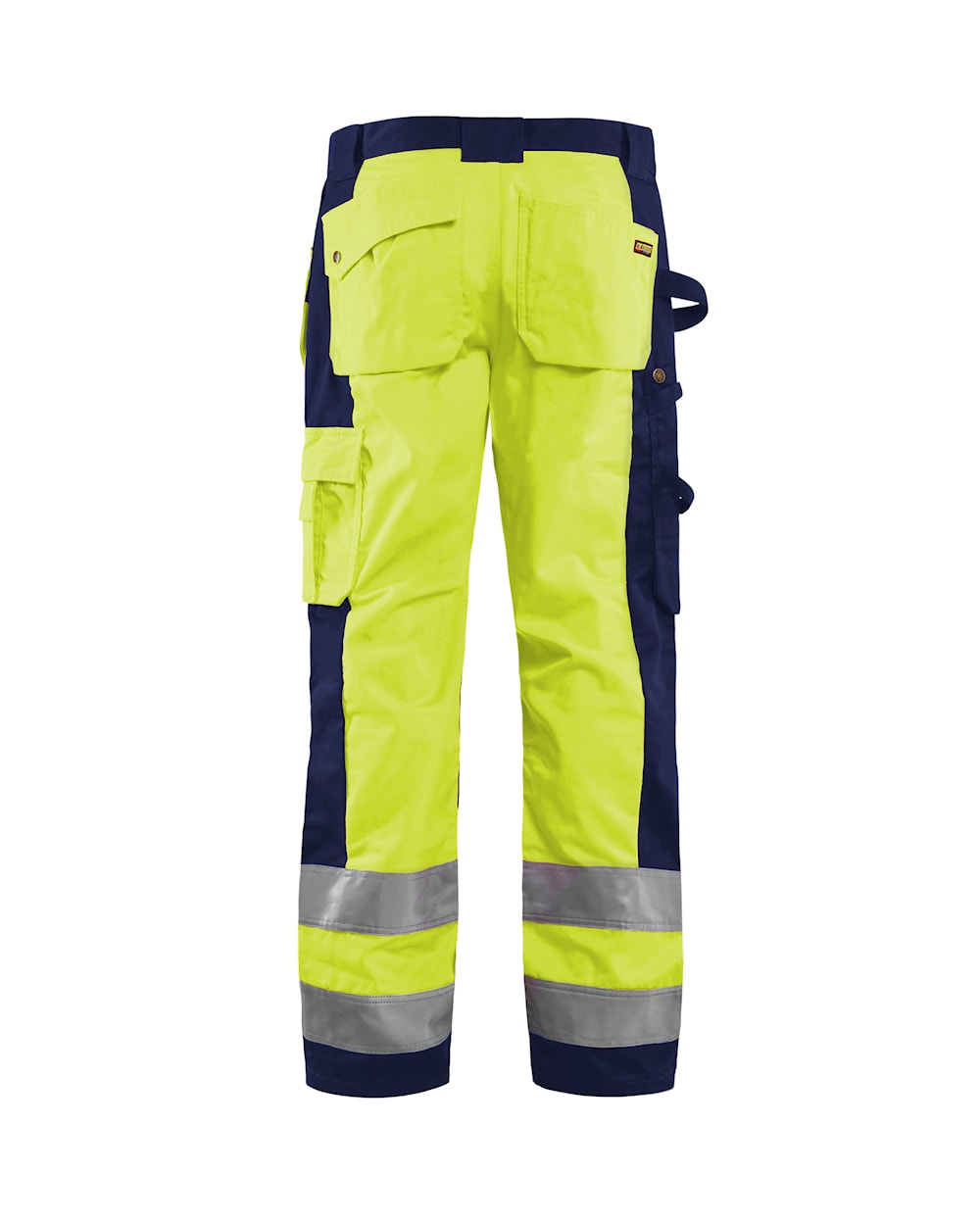 Blaklader Hi-Vis Trousers 1533 - Hi-Vis Yellow/Navy Blue