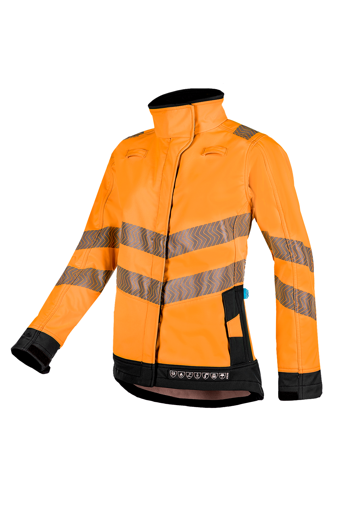 Sioen Heika Hi-Vis Ladies Softshell With Arc Protection
