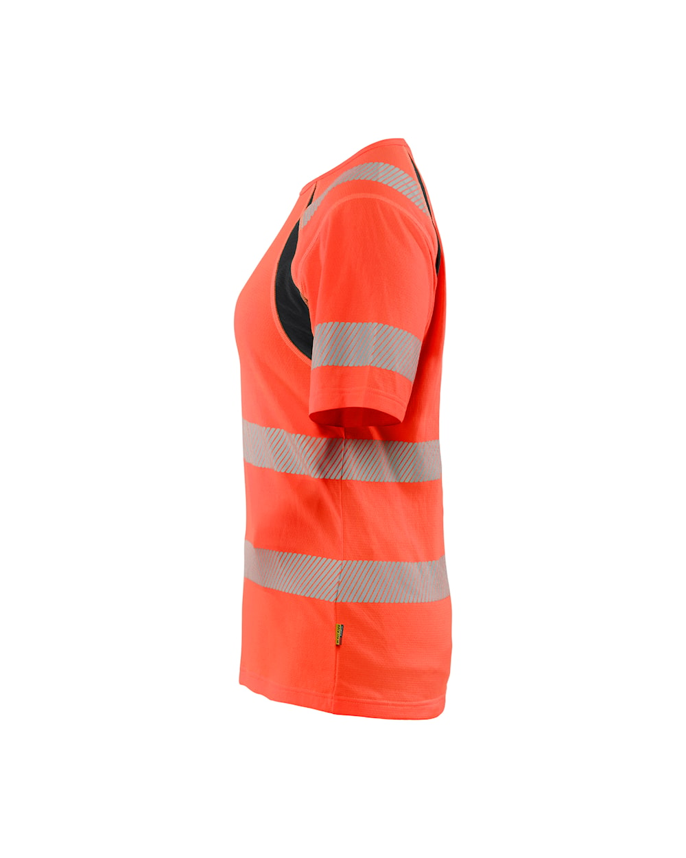 Blaklader T-Shirt Hi-Vis Women 3503 #colour_red-hi-vis-black