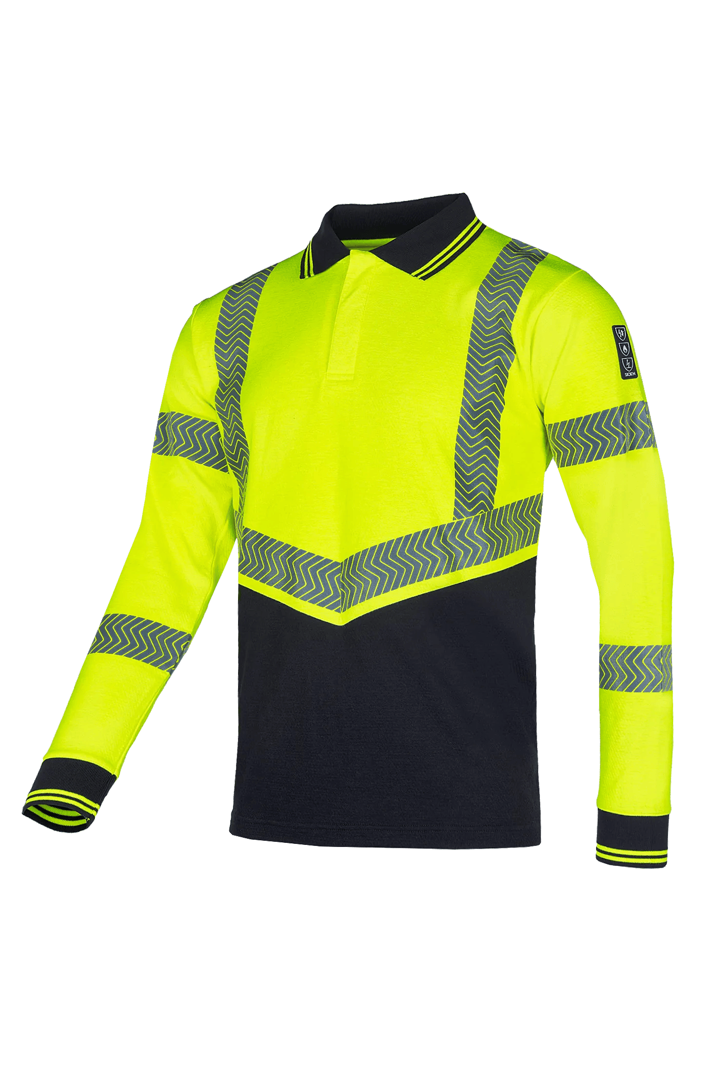 Sioen Epsom Hi-Vis Polo Shirt With Arc Protection