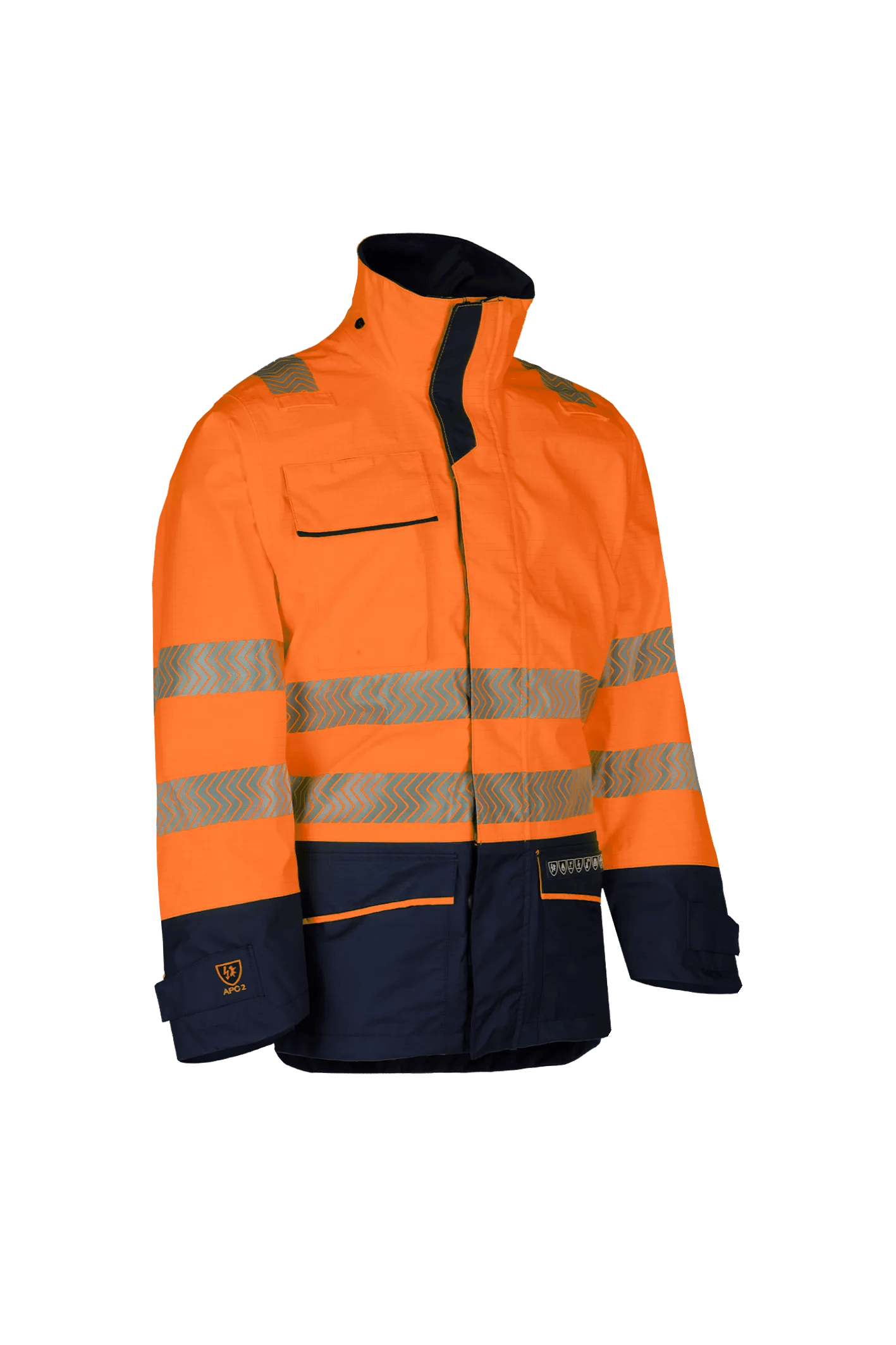 Sioen Talsi Hi-Vis Rain Jacket With Arc Protection (Apc 2)