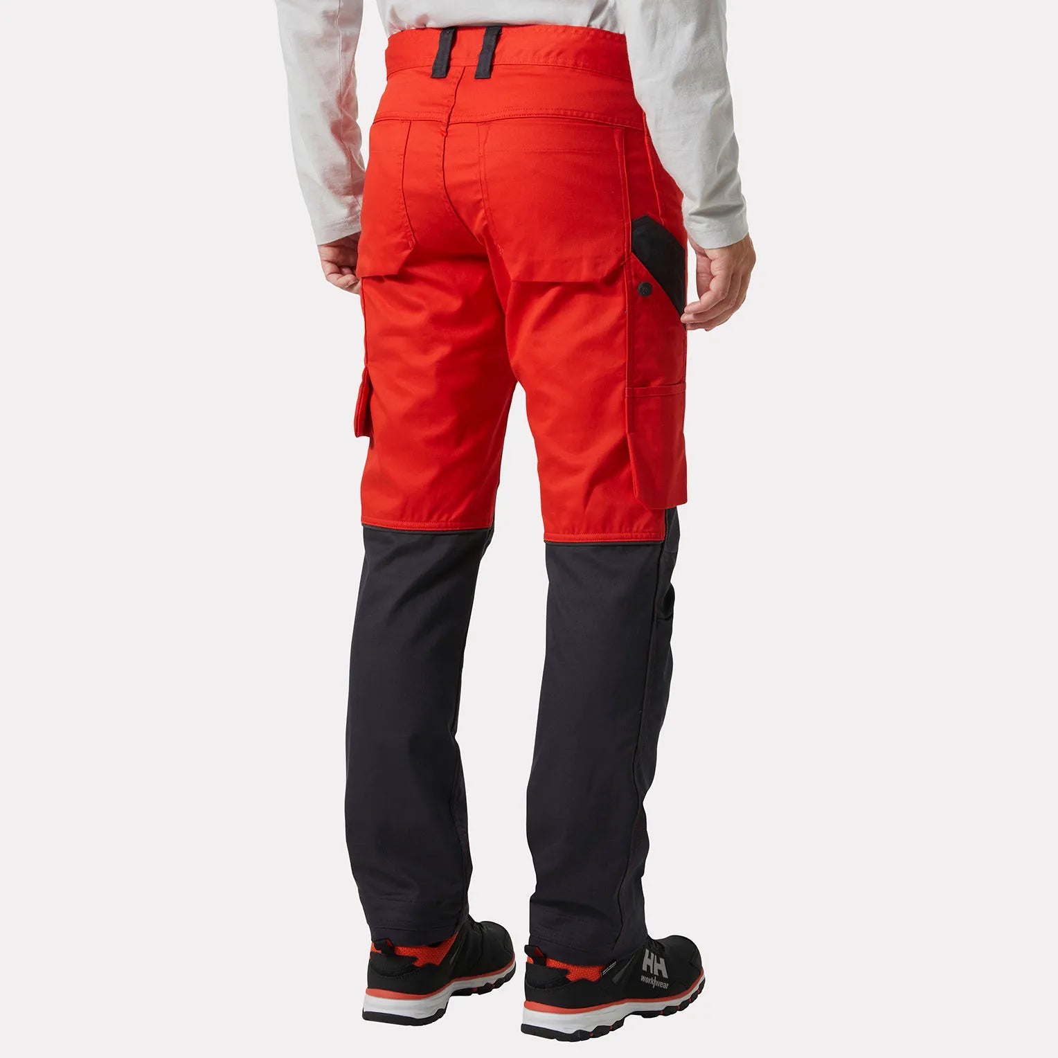 Helly Hansen Workwear Manchester Construction Pant - Alert Red/Ebony