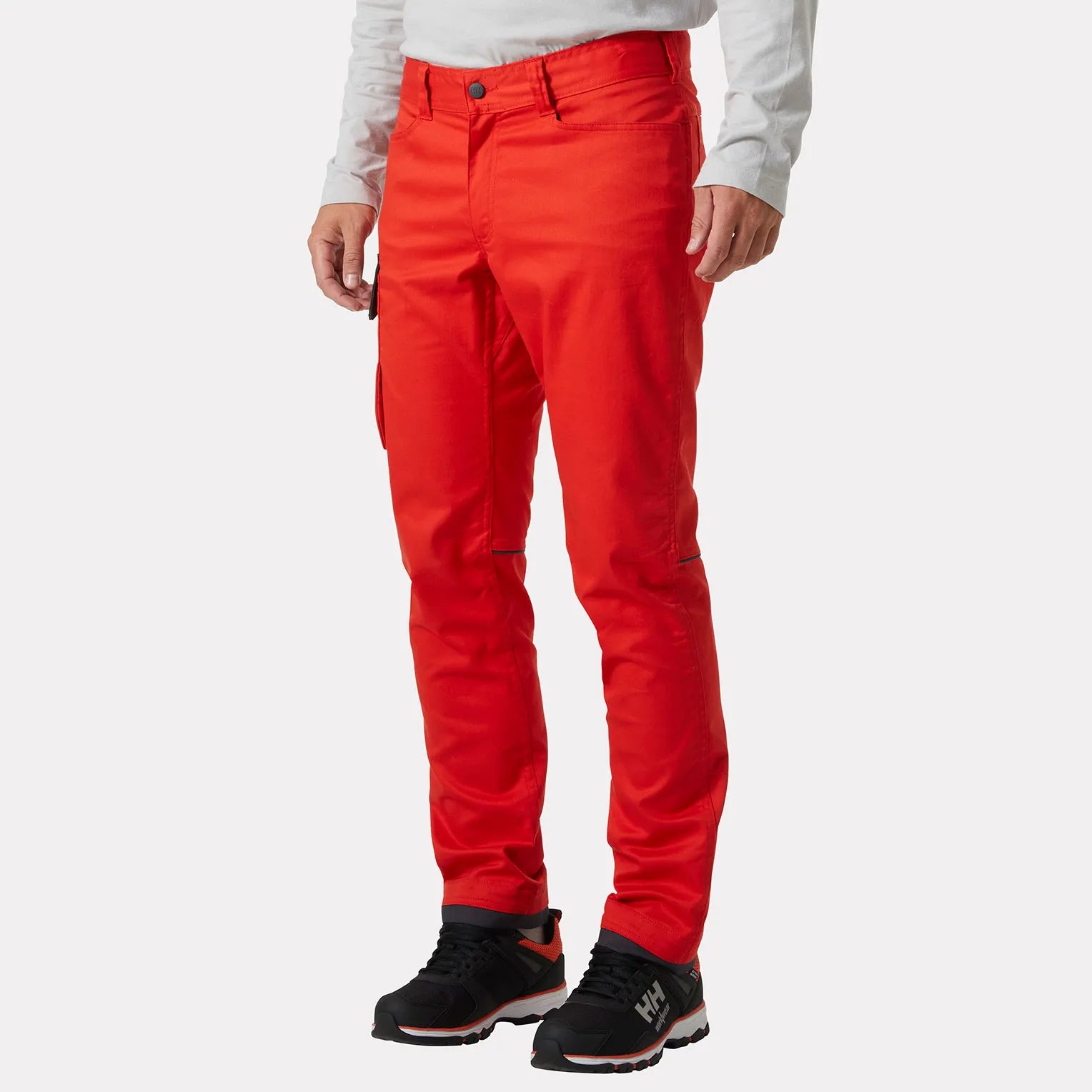 Helly Hansen Workwear Manchester Service Pant - Alert Red/Ebony