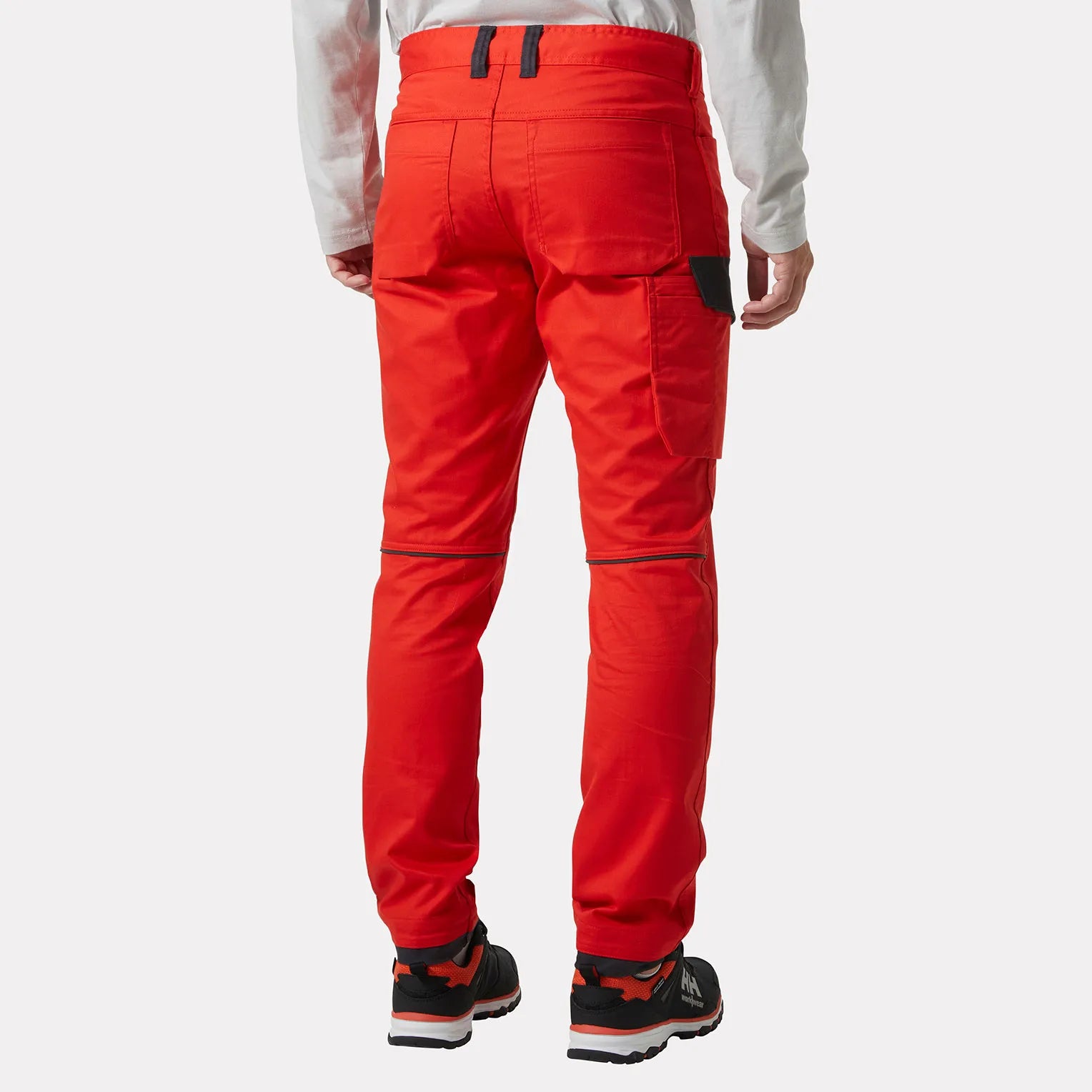 Helly Hansen Workwear Manchester Service Pant - Alert Red/Ebony