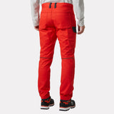 Helly Hansen Workwear Manchester Service Pant - Alert Red/Ebony