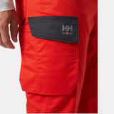 Helly Hansen Workwear Manchester Service Pant - Alert Red/Ebony