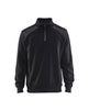 Blaklader Half-Zip 2-Tone Sweatshirt 3353 - Black/Dark Grey