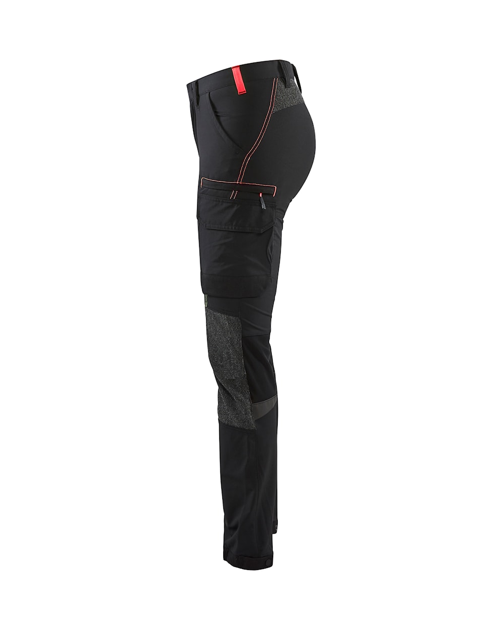 Blaklader Ladies 4-Way Stretch Service Trousers 7122 #colour_black-red