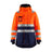 Blaklader Women's Hi-Vis Winter Parka 4472 #colour_orange-navy-blue