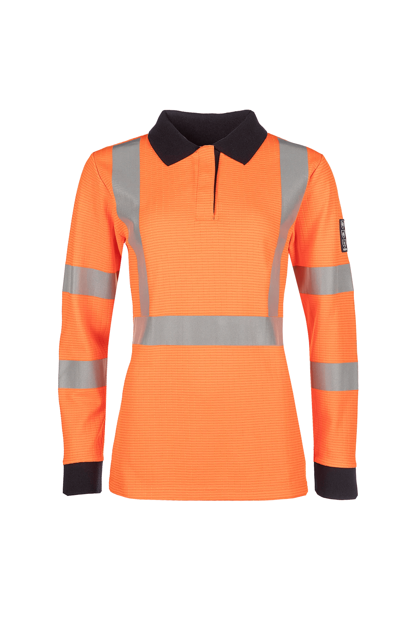 Sioen Amelia Ladies Hi-Vis Polo Shirt With Arc Protection