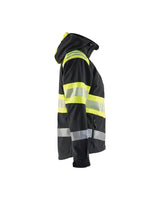 Blaklader Women's Softshell Jacket Hi-Vis 4404 #colour_black-hi-vis-yellow