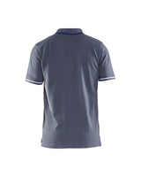 Blaklader Polo Shirt 3389 #colour_grey-cornflower-blue