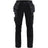 Blaklader Women's Craftsman Trousers with Stretch 7130 #colour_black-black