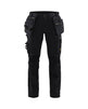 Blaklader Women's Craftsman Trousers with Stretch 7130 #colour_black-black