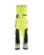 Blaklader Multinorm Sleeveless Overall 2678 #colour_hi-vis-yellow-navy-blue