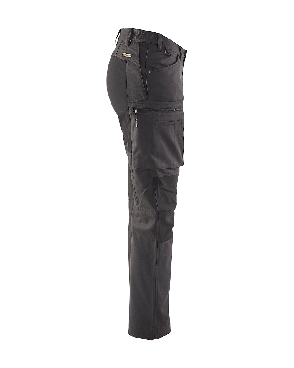 Blaklader Women's Service Trousers Stretch 71591146 #colour_dark-grey-black